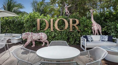 Dior dining room Miami